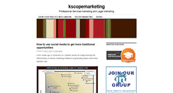 Desktop Screenshot of marketingforprofessionals.co.nz
